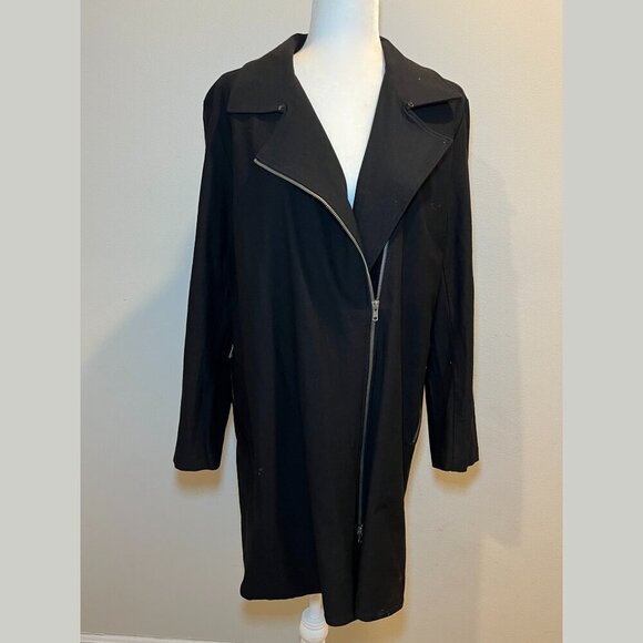 Eileen Fisher Black Jacket Coat Women’s Size XL - Picture 4 of 15